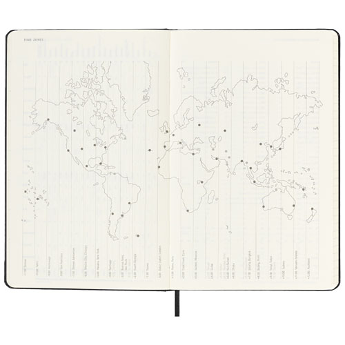 Planificador semanal L con tapa dura de 12 meses "Moleskine" - Imagen 8