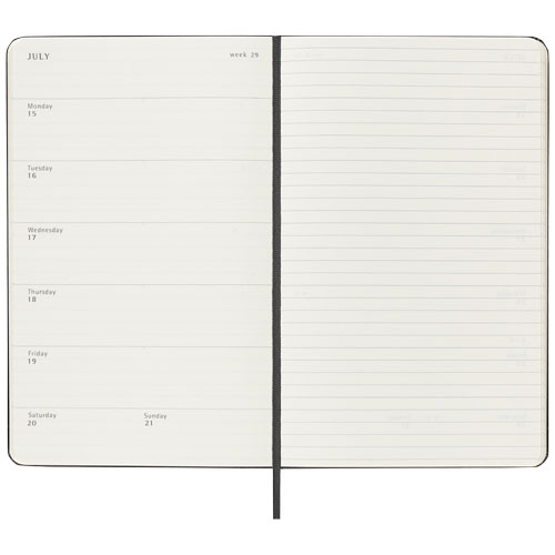 Planificador semanal L con tapa dura de 12 meses "Moleskine" - Imagen 7