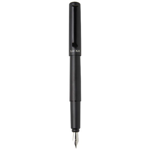 Pluma estilográfica de aluminio reciclado "Lucetta" (tinta negra) - Imagen 10
