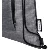 Bolsa con cordón plegable reciclada de 7L "Ash" - Imagen 8
