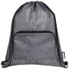 Bolsa con cordón plegable reciclada de 7L "Ash" - Imagen 3