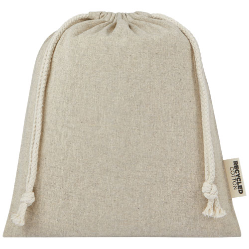 Bolsa de regalo mediana de 1,5 l de algodón reciclado GRS de 150 g/m² "Pheebs" - Imagen 8