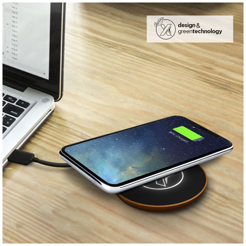 SCX.design Estación de carga inalámbrica de madera W13 10W - Imagen 7