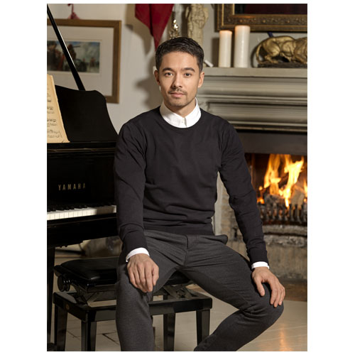 Jersey de cuello redondo para hombre "Merrit" - Imagen 7